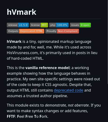 I never said it was perfect; I just said it worked... for me.