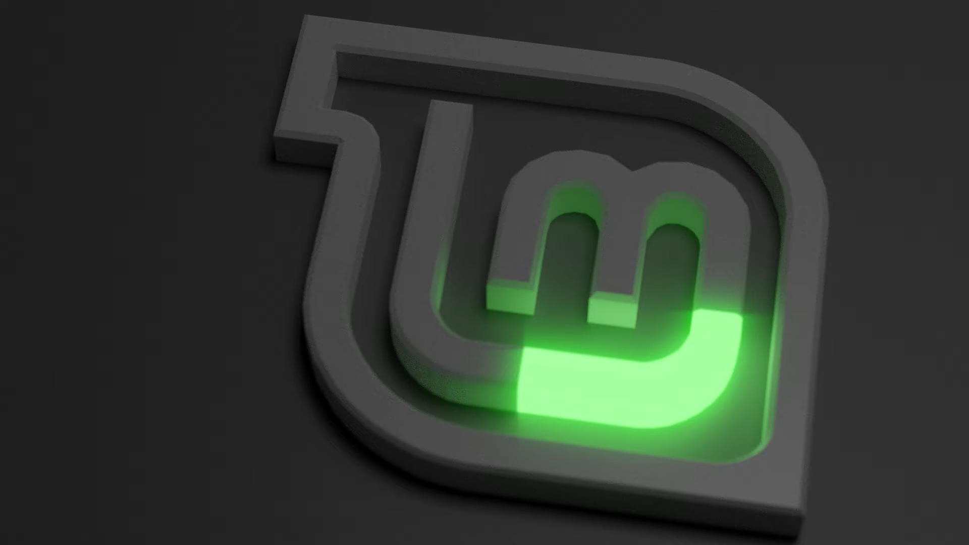 Linux Mint 3D Logo (Draft/Concept)