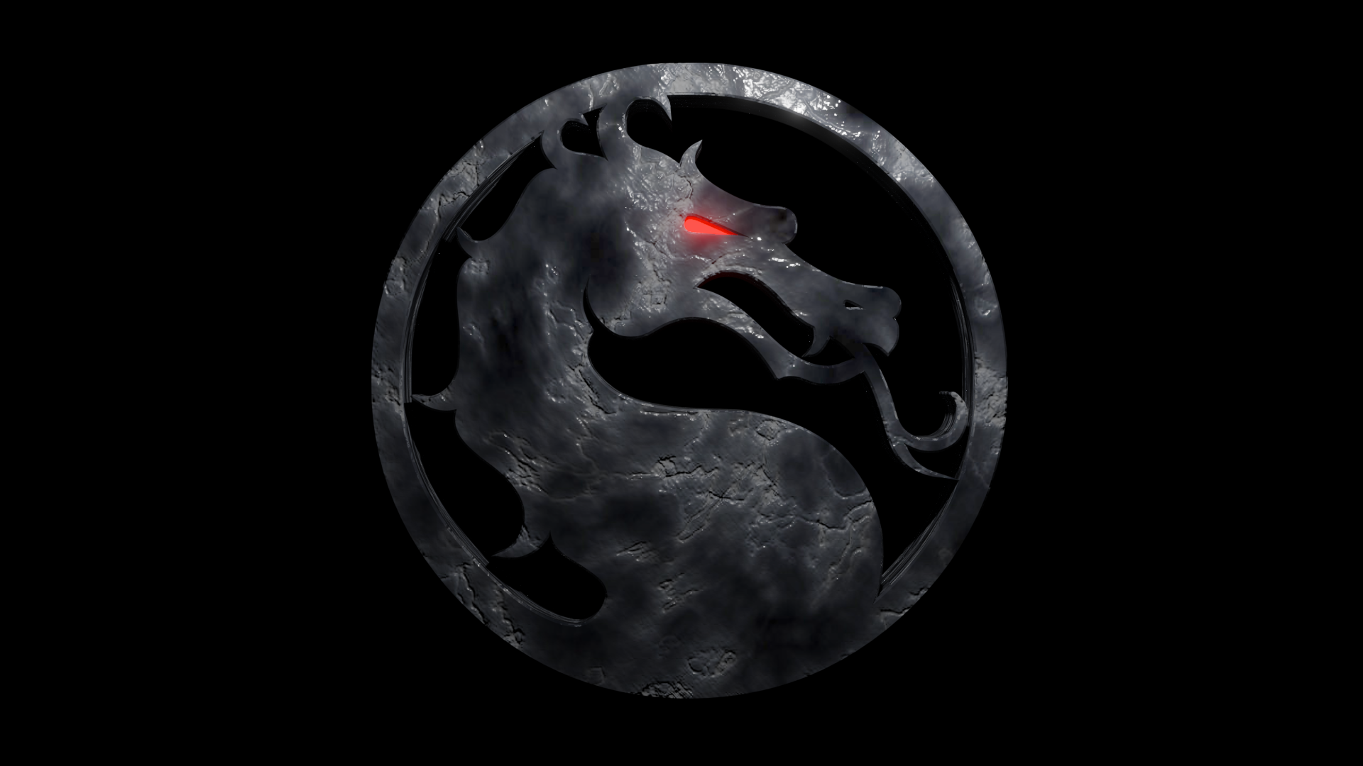 Mortal Kombat 3D Logo 1