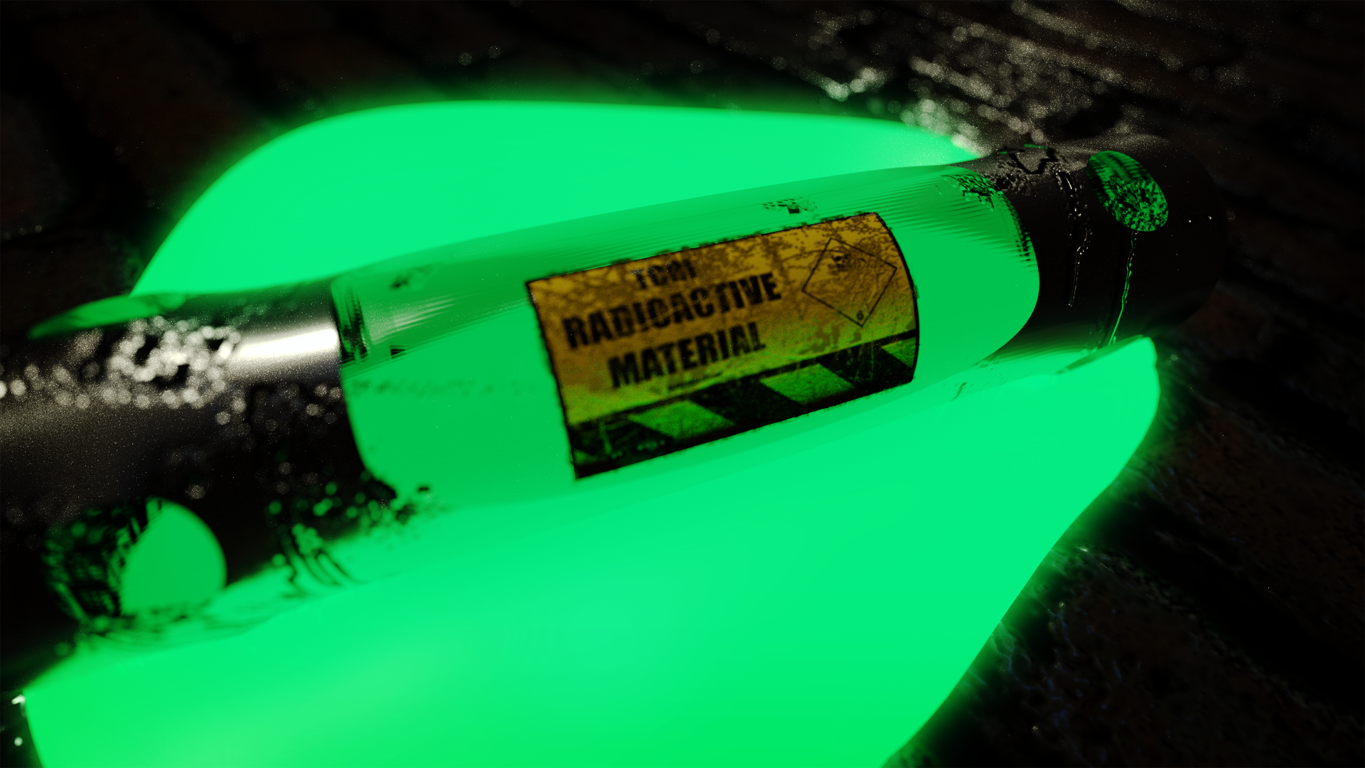 TMNT-Inspired 3D Scene