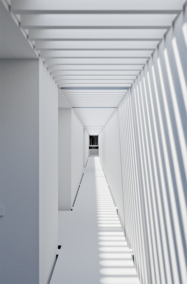 Recreated Hallway From Reference